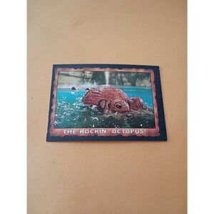 Vintage 1985 Warner Bros Topps Gum Goonies Trading Card #44 Rockin Octopus!